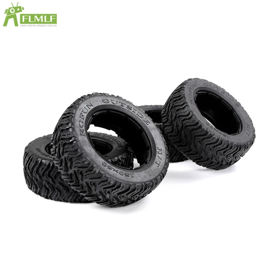 FLMLF Dritte Generation Straßenreifen Profil 4 Stück für 1/5 Baja HPI 5T 5sc RC CAR - Bild 3 von 4