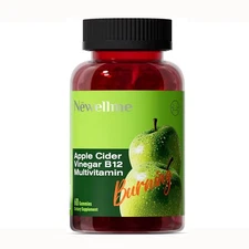 Apple Cider Vinegar Gummies  Formulated to Support Normal Energy Levels & Gut He