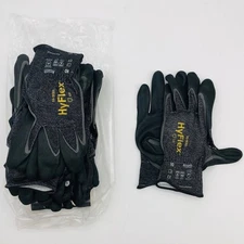Ansell HyFlex 11-931 Work Gloves Size 10 XL HPPE Blend Polyurethane Palm 12 Pair