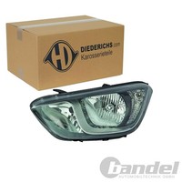 Diederichs Halogen Scheinwerfer Mit Lwr-Motor Rechts FüR Hyundai I20 | 6806180
