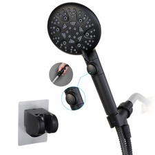 High Pressure 8-mode Handheld Shower Head with On Off Switch and Long Hose ...