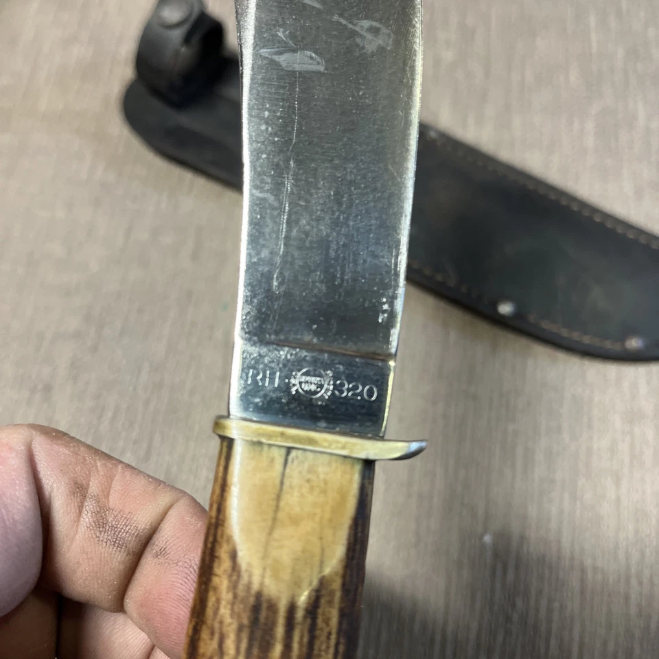 Funda Remington RH-320 rara, excelente, vintage, ciervo, años 20 Foto 3 de 4