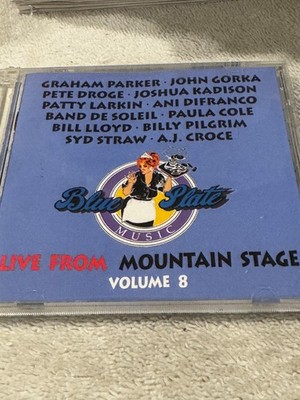 Blue Plate Music Live from Mountain Stage Vol 8 CD - SEALED!!!