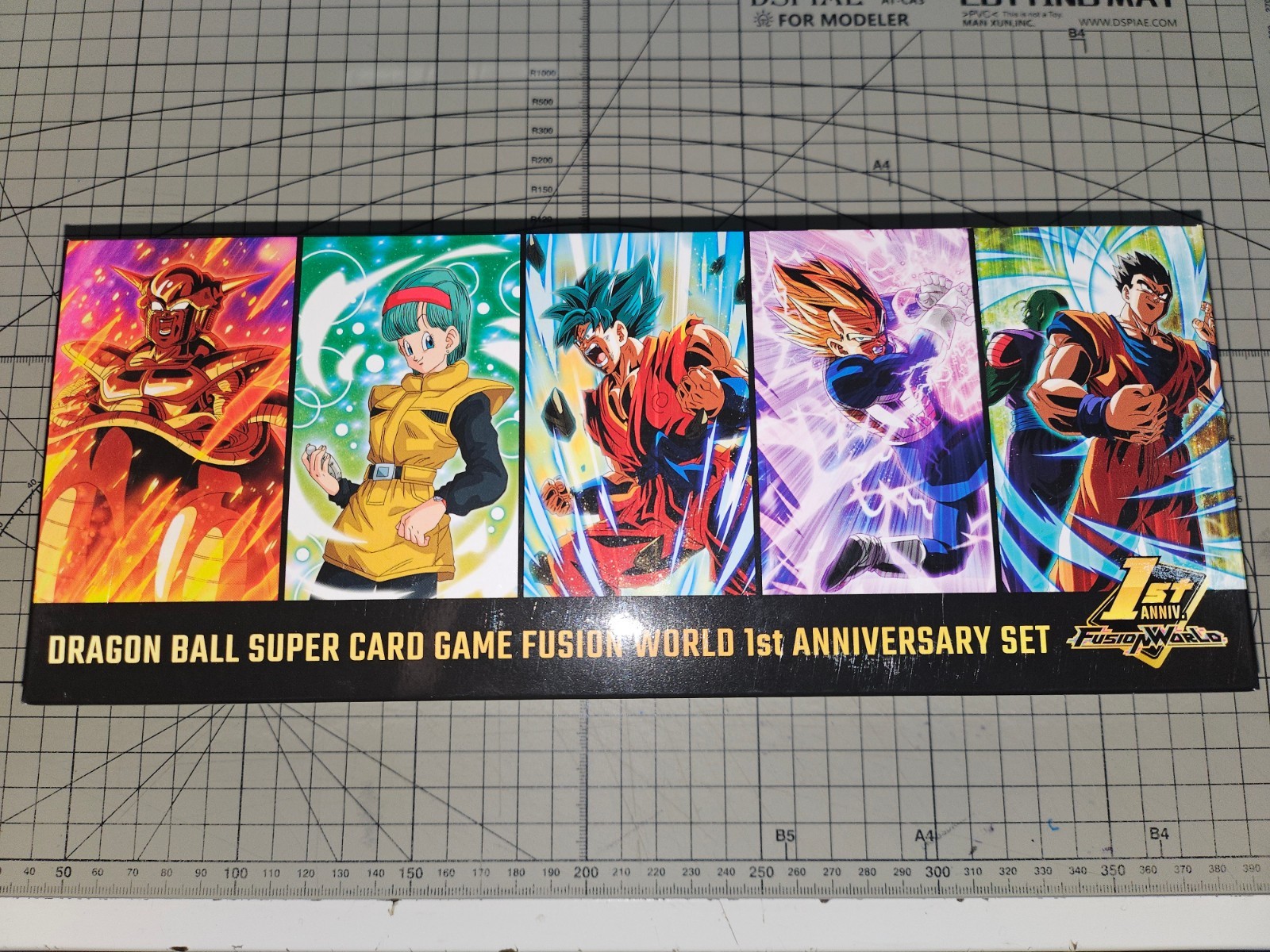 Dragon Ball Super Juego de Cartas Mundo Fusión 1er Aniversario Set Versión Japonesa