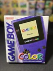 NINTENDO GAMEBOY COLOR LILA PURPLE IN OVP || VERPACKUNG || MARIO ZELDA ||