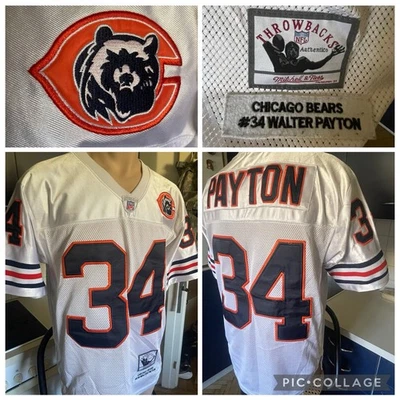 MITCHELL & NESS CHICAGO BEARS NFL TRIKOT/ JERSEY PAYTON #34/ SUPER RAR! - Bild 1 von 4