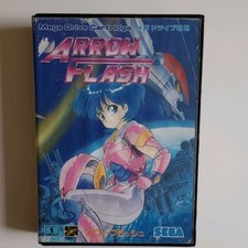 ebay® Auktion 157906830286 | Arrow Flash Spiel für Sega Mega Drive Japanische JP Version Thumbnail of ebay® auction 157906830286 | Arrow Flash Spiel für Sega Mega Drive Japanische JP Version