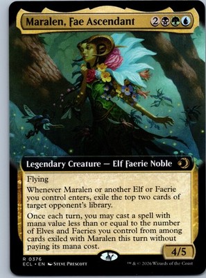 Maralen, Fae Ascendant (Extended Art) Lorwyn Eclipsed NM R
