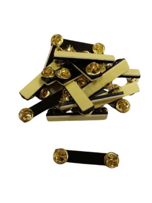 LOT OF 25 HEAVY DUTY DOUBLE CLUTCH BACKS FOR NAME TAGS BADGES PINS ...