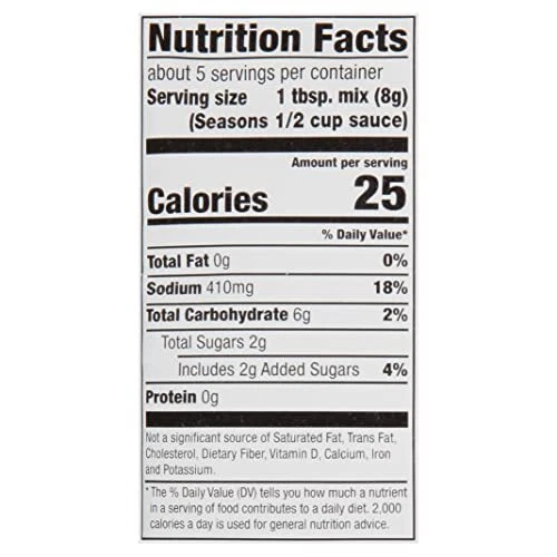 McCormick Thick & Zesty Spaghetti Sauce Mix 1.37 oz Pack of 12 - Picture 7 of 7