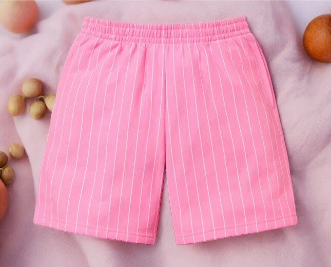 Short de sueur Supreme Pinstripe  SS24 Grand Rose CONFIRMÉ