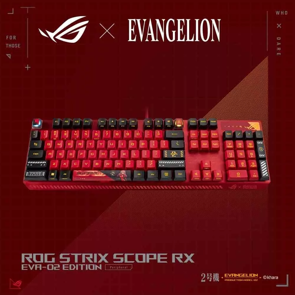 ROG Strix Scope RX EVA-02 Edition | Keyboards | ROG Global