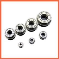 Flanged Bearing Steel Miniature Model Bearings Inner diameter 2 3 4 5 6 8 10mm