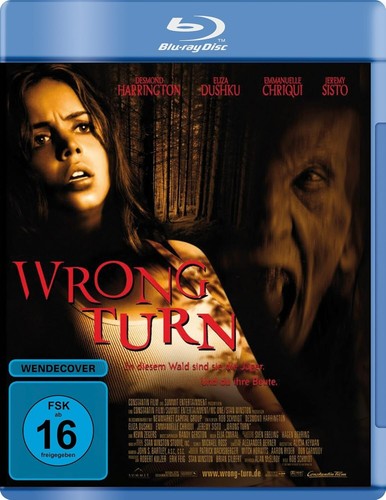 Wrong Turn 1 (2003) - Blu-ray - Neu & Versiegelt - Eliza Dushku