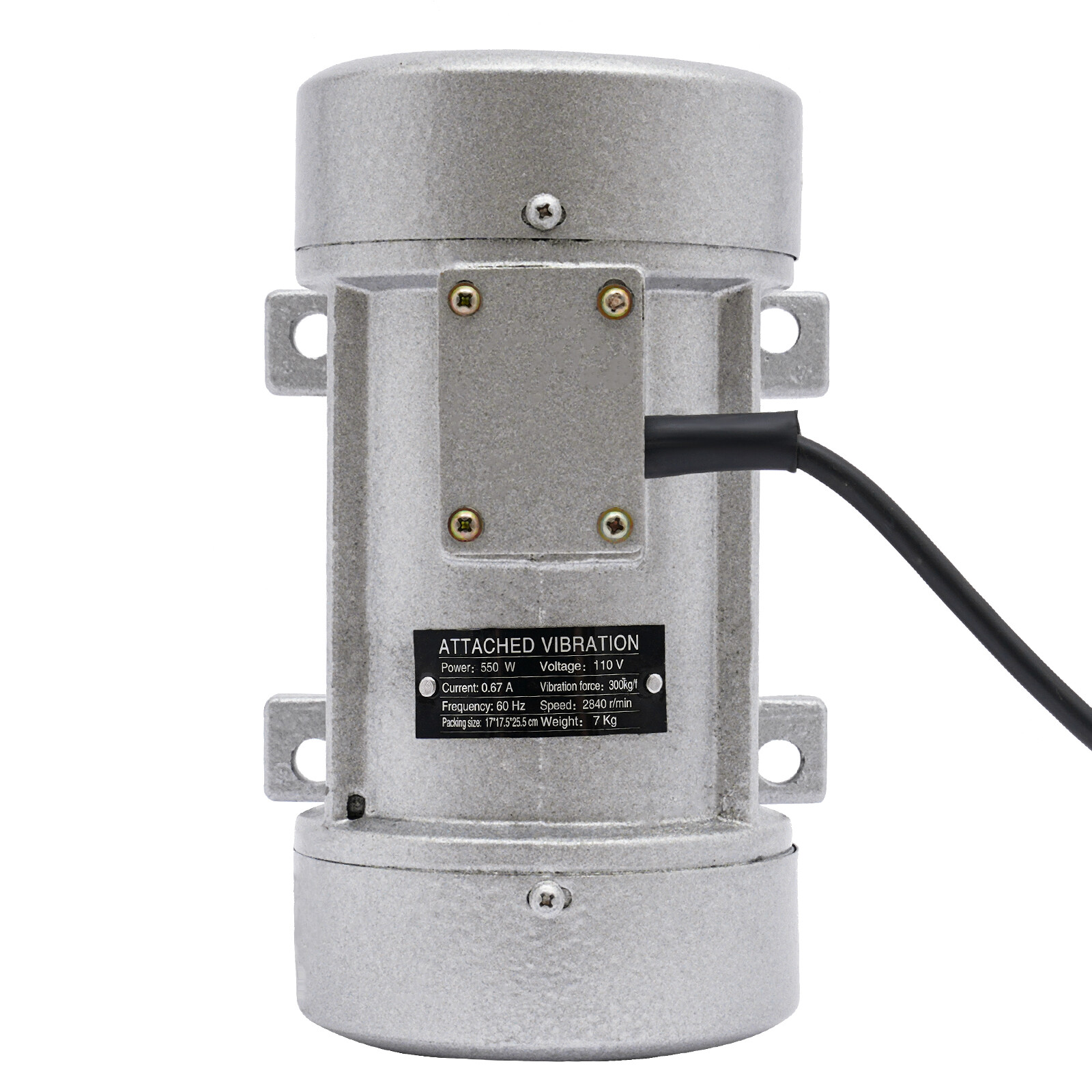 550W Vibrating Motor Table Vibrator Industrial Vibration Motor Concrete
