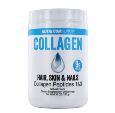 Nutrition Works Collagen Peptides 1 & 3 Powder for Hair, Skin & Nails