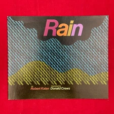 Vintage 1978 Rain By Robert Kalan Paperback Book - Discard