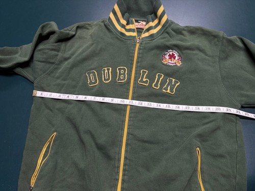 Dublin Ireland Point Zero Brand Men’s Full Zip Jacket Size Large - Picture 5 of 7