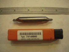 NEW HERTEL USA #5 X 60 DEGREE CARBIDE COMBINED DRILL & COUNTERSINK #74148560  