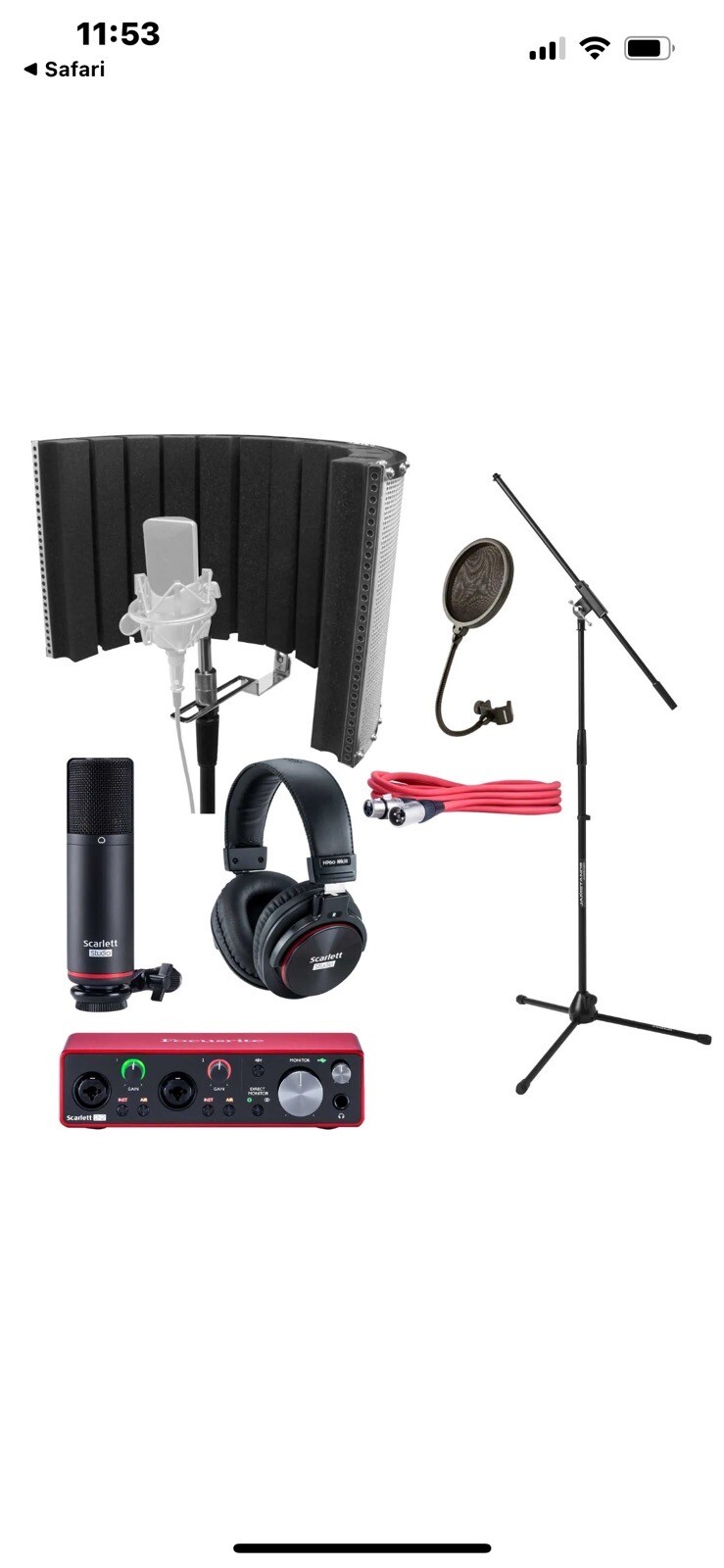 music recording equipment home studio package eBay