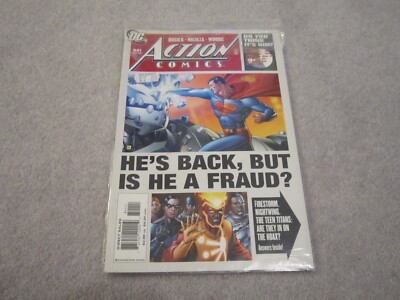 Superman ,He's back but is he a fraud ,DC comic, September 2006 ,#841 ,Action