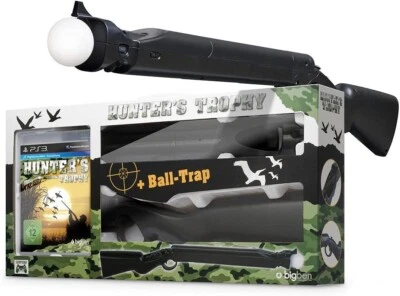 Pack PS3 - 1 fusil chasse Shotgun Ball-Trap + Jeu Hunter's Trophy PlayStation 3 - Photo 1/4
