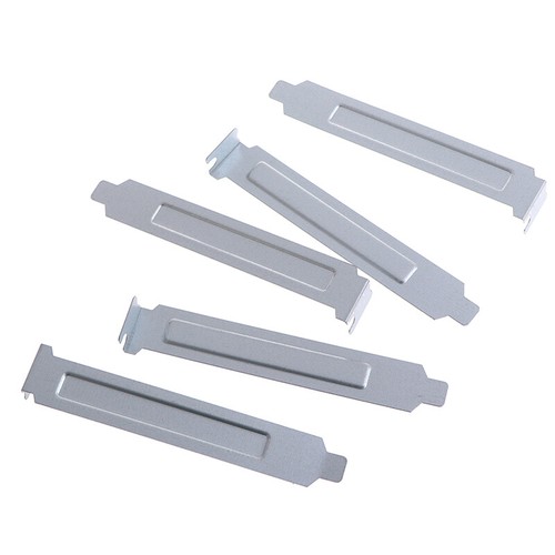 5pcs 12cm Silver PCI Slot Cover PC Computer Case Dust Filter Blanking PlateB`xi - Afbeelding 9 van 12