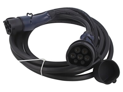 AK-EC-09 Kabel: eMobility 7,2kW IP54 Typ 2,beiderseitig 6m 32A UL94V-0 AKYGA