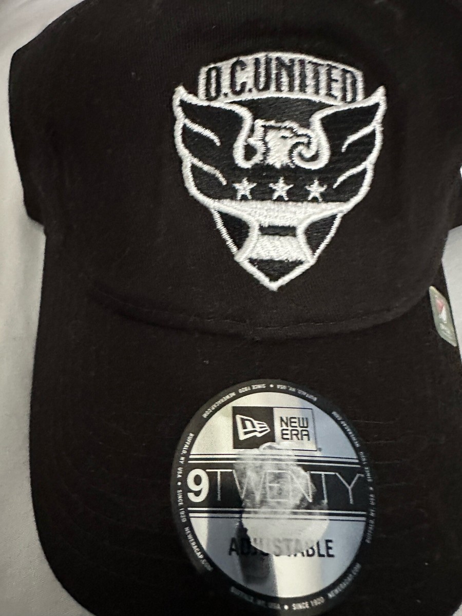 Men's New Era Black D.C. United Pride 9TWENTY Adjustable Hat