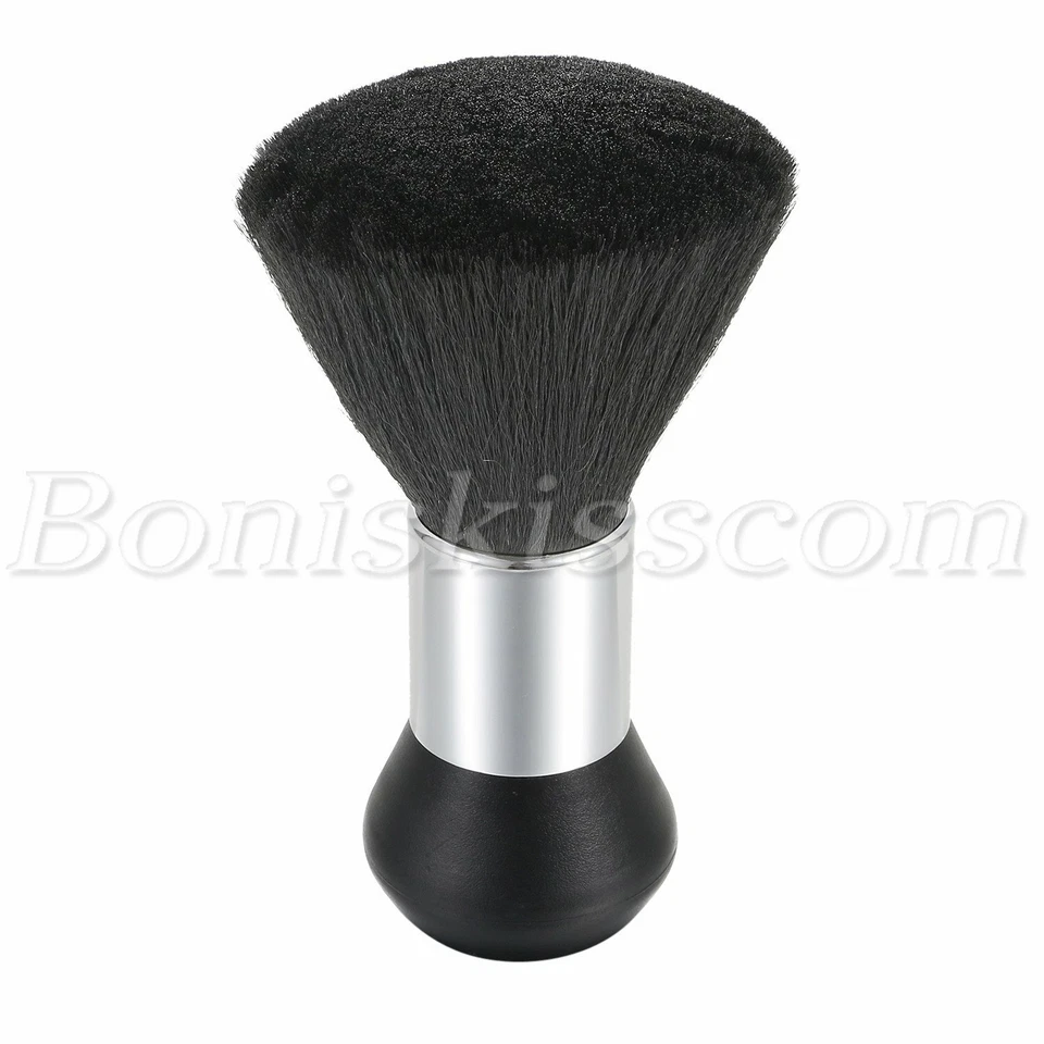 Mini cepillo de corte de pelo de salón peluquero suave corte de pelo cepillo de depilación hágalo usted mismo Foto 2 de 4