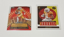 Jalin Hyatt Rookie 2023 Leaf Award Winners Red #15 & Legacy #165 RC Volunteers