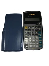 Texas Instruments TI-30XA Scientific Calculator With Cover-TESTED WORKS