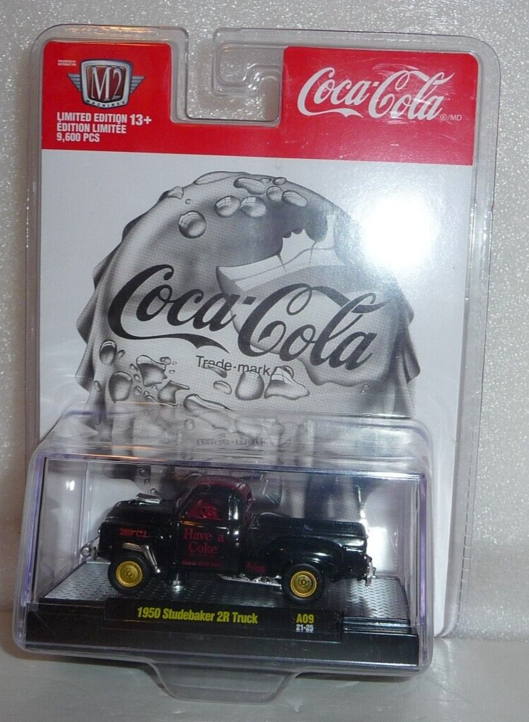M2 Machines Coca-Cola 1950 Studebaker 2R Truck 1:64 Diecast