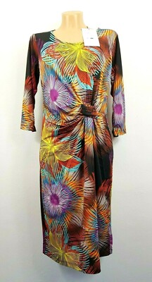 507) Manou Lenz Couture Kleid Hip Hop Flower Neu  Kofferkleid 38 40 42 44