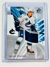 2020-21 SP Game Used Silver Jersey #7 Quinn Hughes Vancouver Canucks
