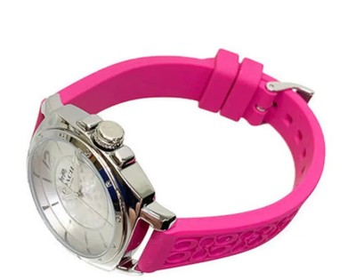 NWB 14503145 Coach Women BOYFRIEND Logo-embossed Rubber Strap 