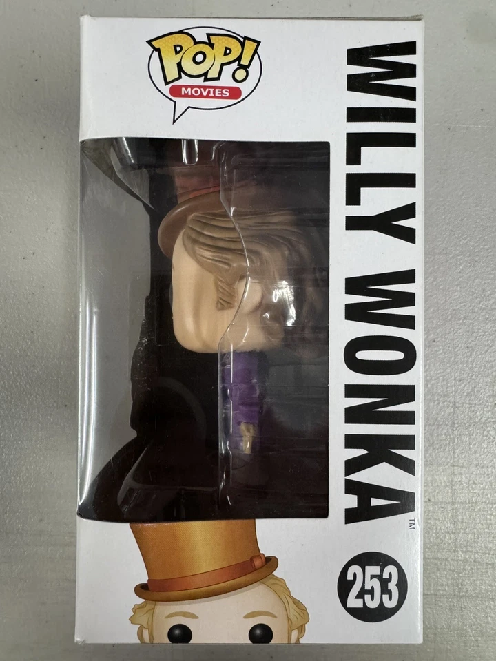 Willy Wonka 253 ~ & the Chocolate Factory ~ Vinilo Funko Pop + PROTECTOR POP GRATIS Foto 3 de 4