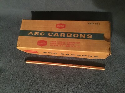 UCAR ARC CARBONS L0569 8mm x 9  8mm x 230mm OROTIP C COR. NEG. 50 PCS.