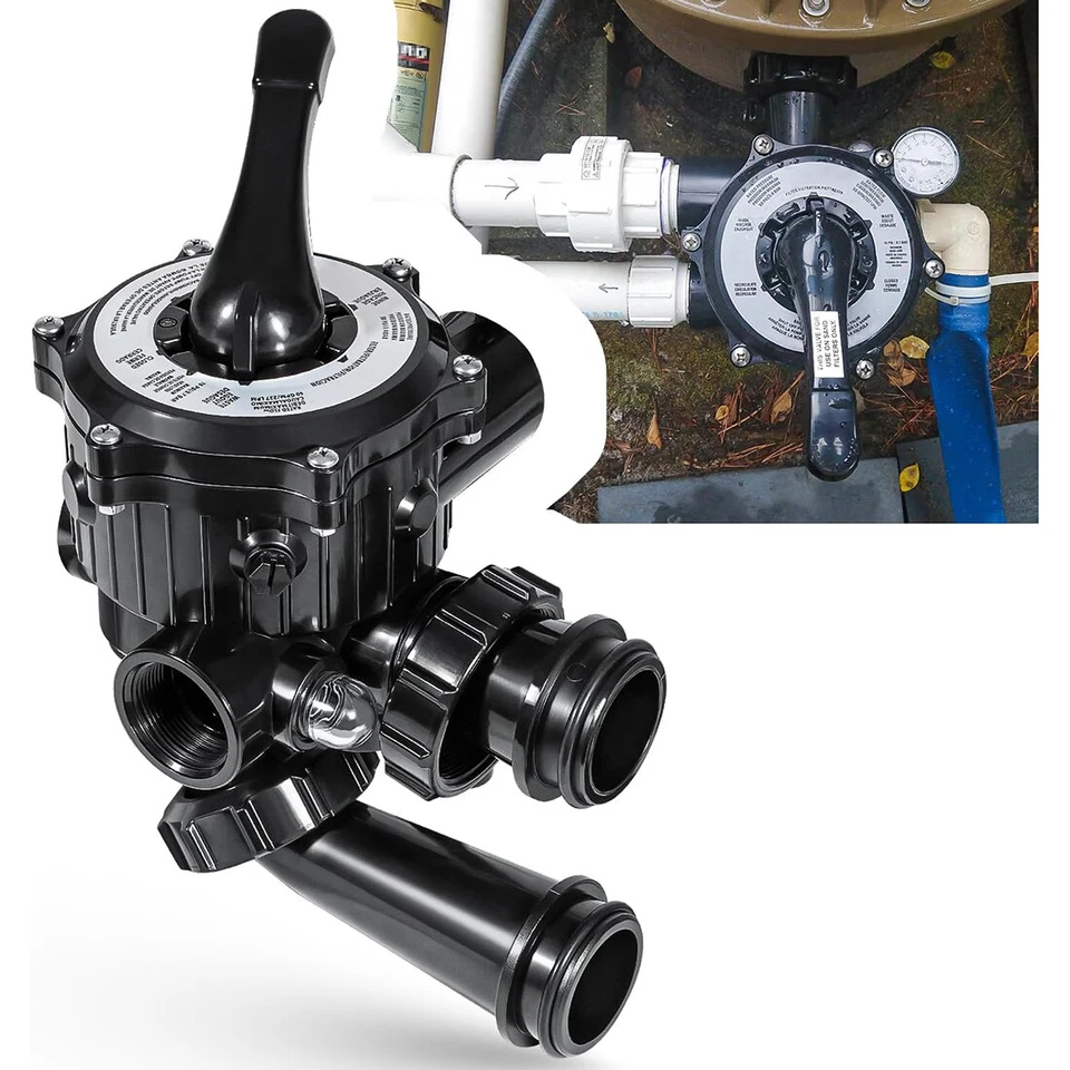 Multiport Valve Side Mount for Hayward SPX0710X32 S200 S240 Sand Filter 1.5 Inch - Image 2 of 4