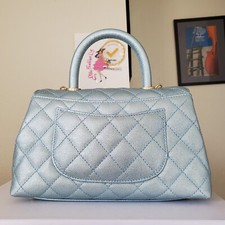 Las mejores ofertas en Bolsos y carteras CHANEL Caviar Azul para