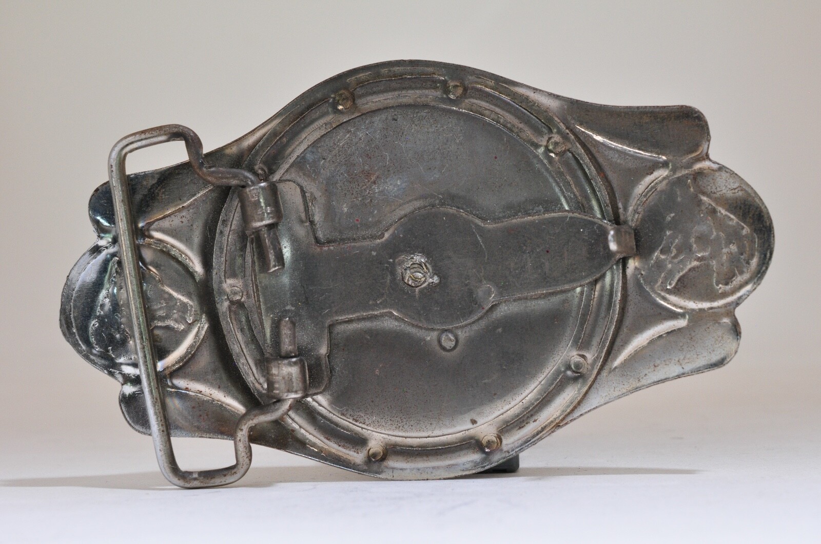 Vintage Cowboy Bootl Belt Buckle - Gem