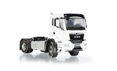 MAN TGS 18.510 4x4 BL 2-Achs Zugmaschine - weiss - 1:32 - Wiking (077652)