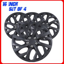 16 New Set Of 4 Wheel Cover Hubcap Replacement Fits 16 2009-2014 Toyota Matrix
