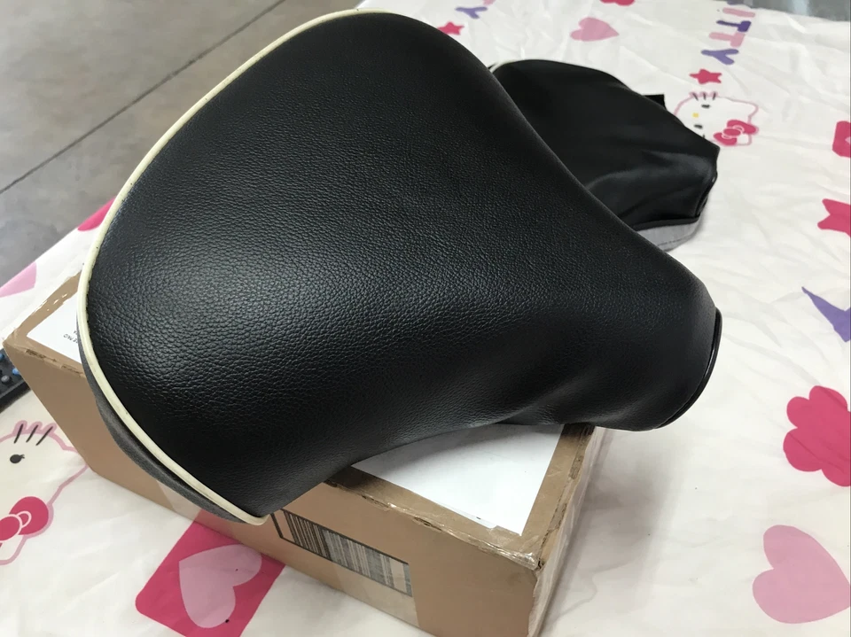 FUNDA ASIENTO HONDA P50 MODELO 1967 A 1968 (CABLE BLANCO) (H*-113) Foto 2 de 4