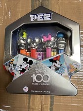 Disney 100 Anniversary Pez Dispensers Mickey, Minnie, Donald Duck, Goofy