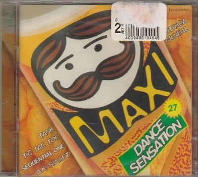 Maxi Dance Sensation 27 (1997) Double 99, Tank, Kosmonova, Sequential O.. [2 CD]