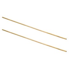 2Pcs H62 Brass Round Tube 3mm OD 0.2mm Wall Thickness 200mm Length Pipe Tubing