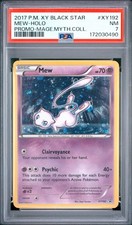 2017 XY Black Star Mew Holo Promo Mythical Collection Magearna PSA 7 XY192