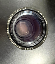 Vintage Kodak Projection Zoom Ektanar Lens, 4 to 6 inches, F3.5, white box D