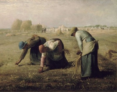 The Gleaners by Jean-François Millet 16''X20'' GLOSSY POSTER PRINT